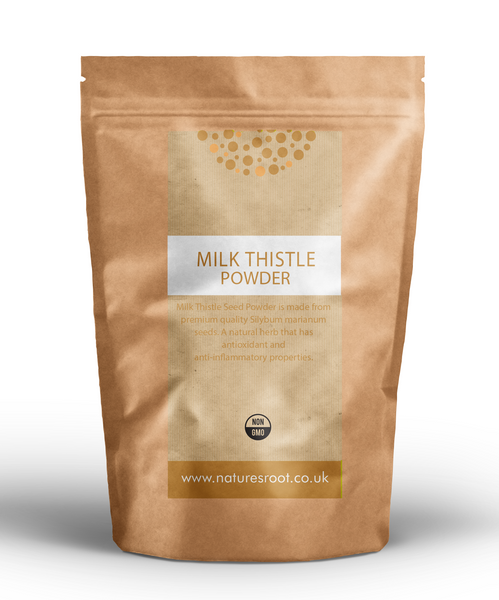 Premium Milk Thistle Powder by Nature's Root – 60g Herbal Powder