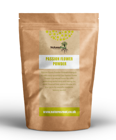 Passion Flower Powder by Nature's Root – 60g Herbal Powder