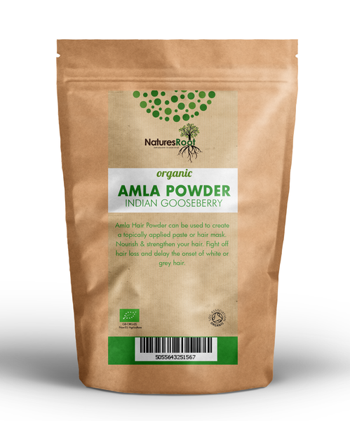 Organic Amla Powder by Nature's Root – 60g Herbal Powder
