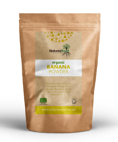 Organic Banana Powder by Nature's Root – 125g Herbal Powder