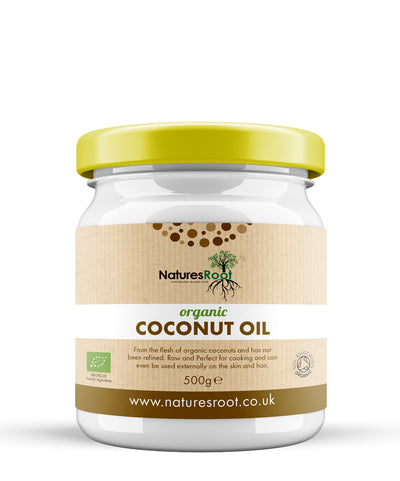 Organic Raw Coconut Oil 500ml – Herbal Powder