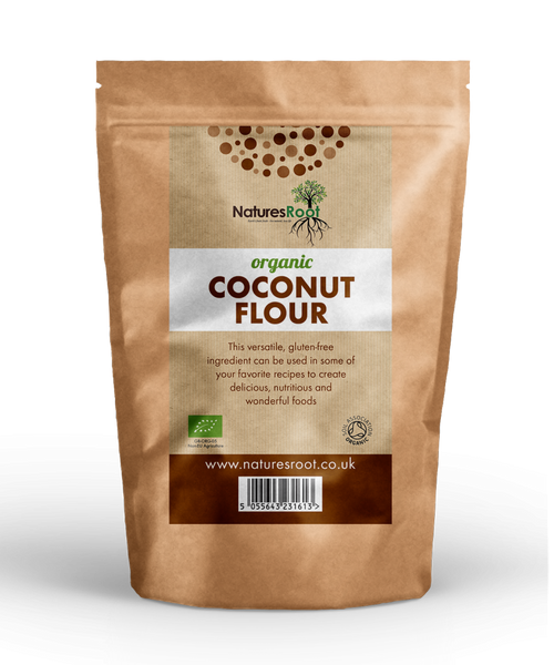 Organic Coconut Flour by Nature's Root – 250g Finely Ground Flour
