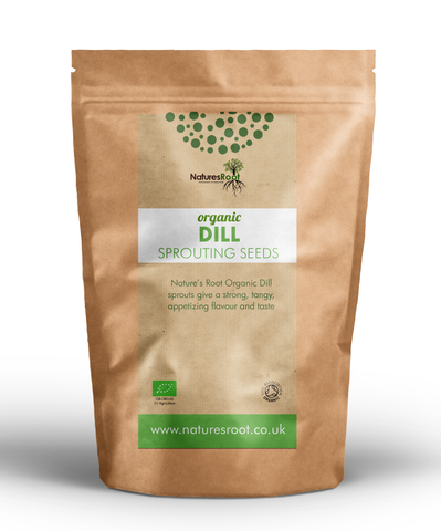 Organic Dill Sprouting Seeds by Nature's Root – 60g Sprouting Seeds
