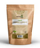 Organic Siberian Ginseng Powder by Nature's Root – 60g Herbal Powder