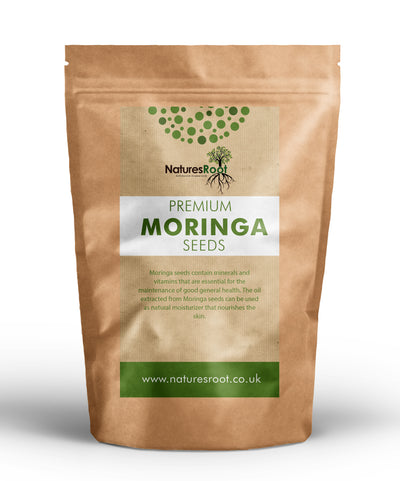Premium Moringa Oleifera Seeds – Green Superfood Powder