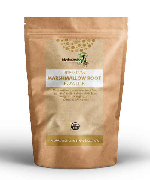 Premium Marshmallow Root Powder by Nature's Root – 60g Herbal Powder