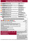 Premium Rhodiola Rosea Powder by Nature's Root – 500g Herbal Powder