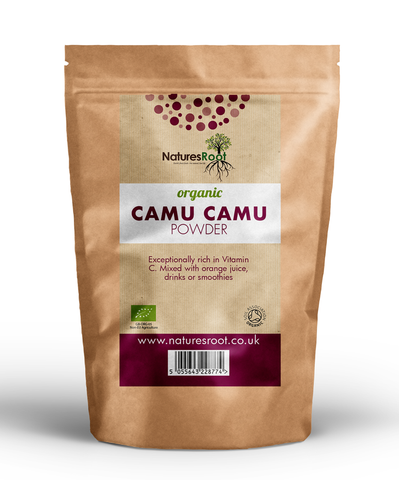 Organic Camu Camu Powder by Nature's Root – 125g Herbal Powder