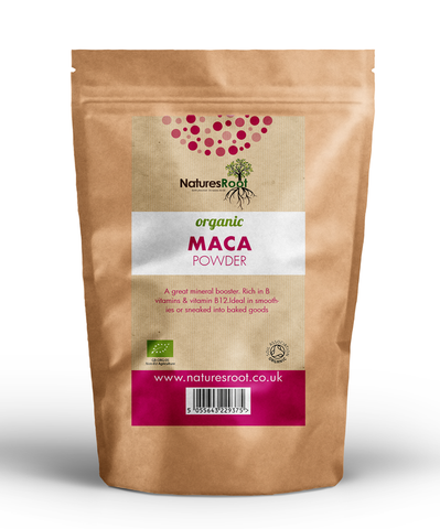 Organic Maca Powder by Nature's Root – 125g Herbal Powder