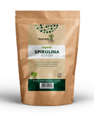 Organic Spirulina Powder by Nature's Root – 125g Green Superfood Powder