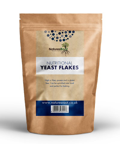 Nutritional Yeast Flakes by Nature's Root – 125g Herbal Powder