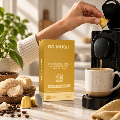Meet GoMush®, Our Sister Brand for Mushroom Coffee
