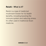 Tin of GoMush® Reishi Mushroom Extract Powder, 60g (image 3)