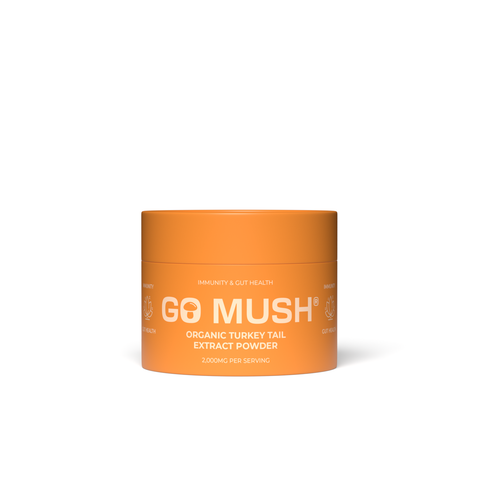 Tin of GoMush® Turkey Tail Mushroom Extract Powder, 60g
