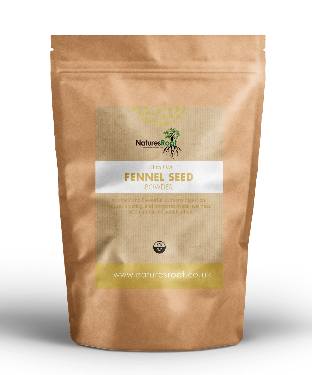 Premium Fenchelsamen-Pulver von Nature's Root – 125 g
