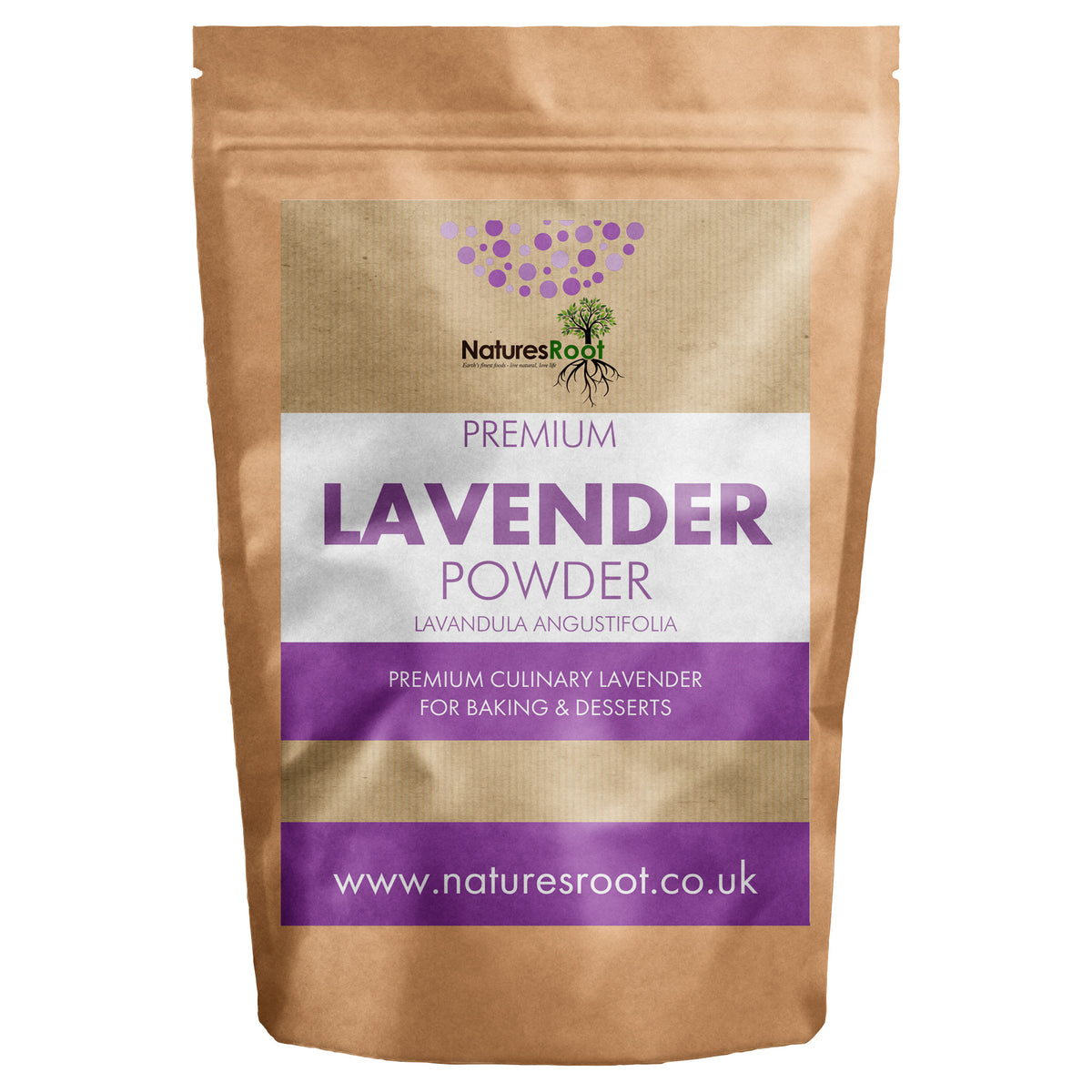 Lavender Powder (Lavandula Angustifolia) - front of pack