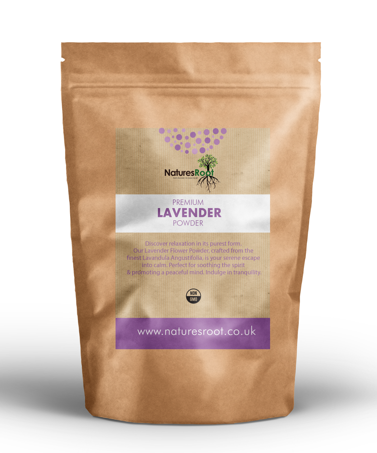 Lavender Powder (Lavandula Angustifolia) by Nature's Root – 125g