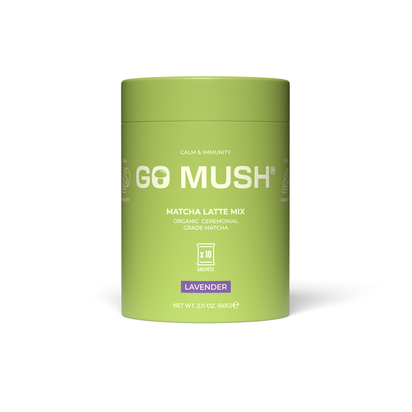 GoMush® Lavender Matcha Latte Mix