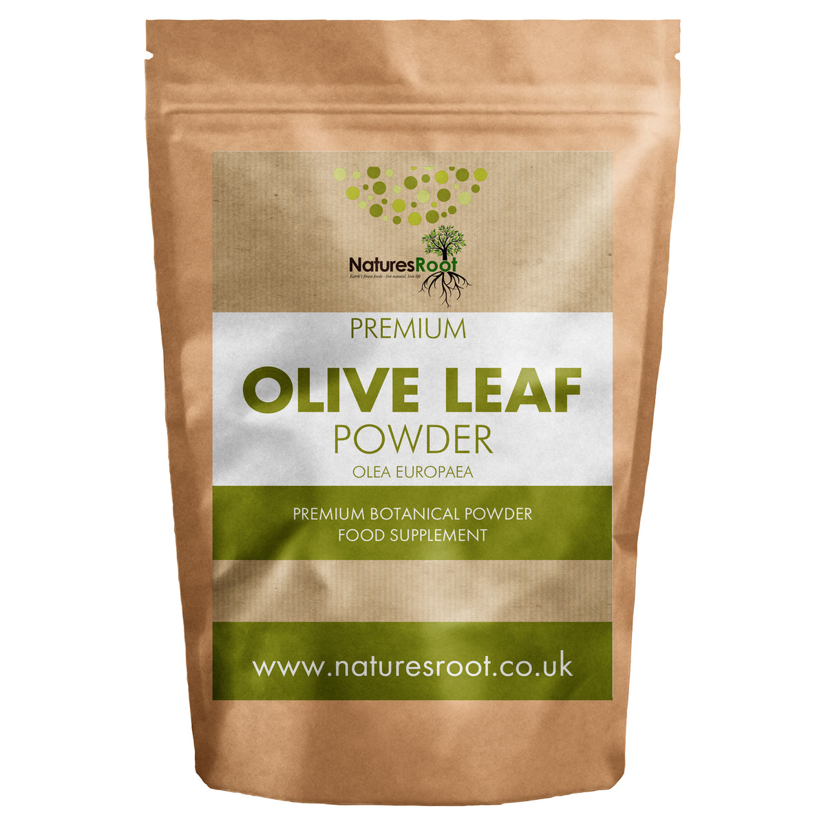 Olive Leaf Powder - front of pack