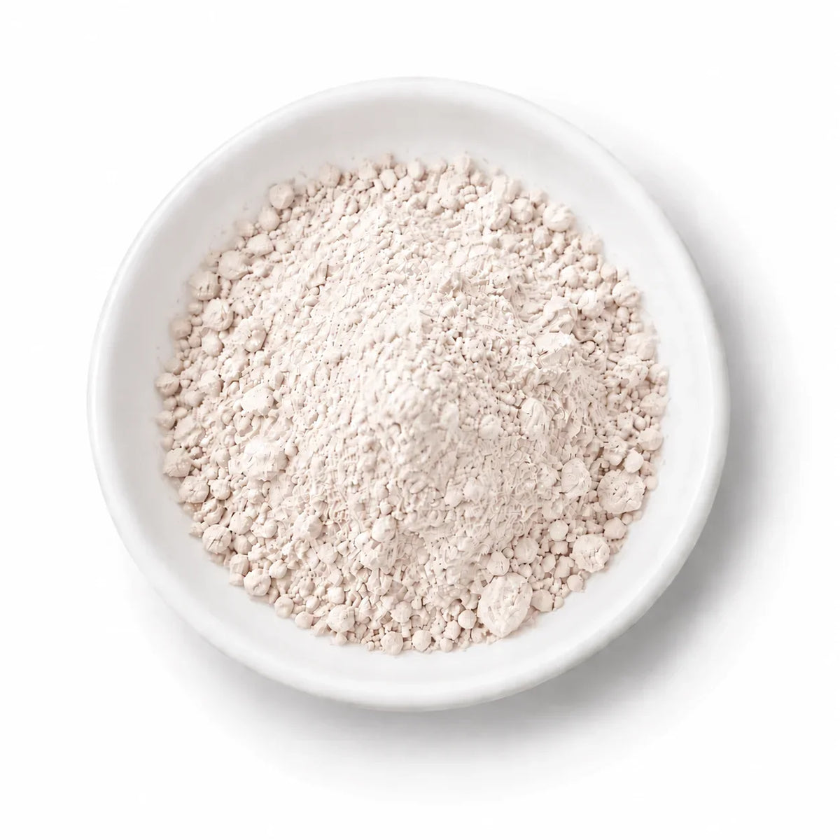 Organic Lion’s Mane Mushroom Powder in a white dish