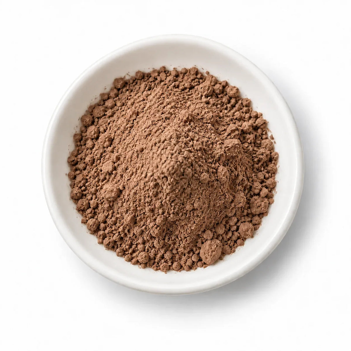 Organic Fo ti (He Sho Wu) Powder in a white dish