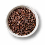 Organic Cacao Nibs in a white dish