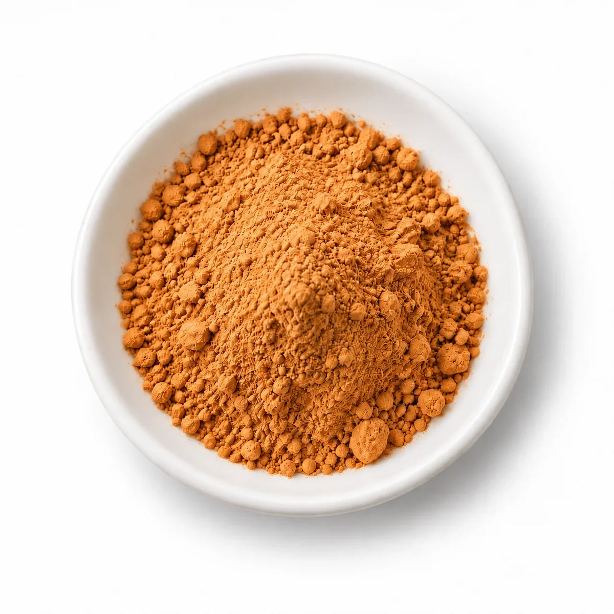 Organic Acerola Cherry Powder in a white dish