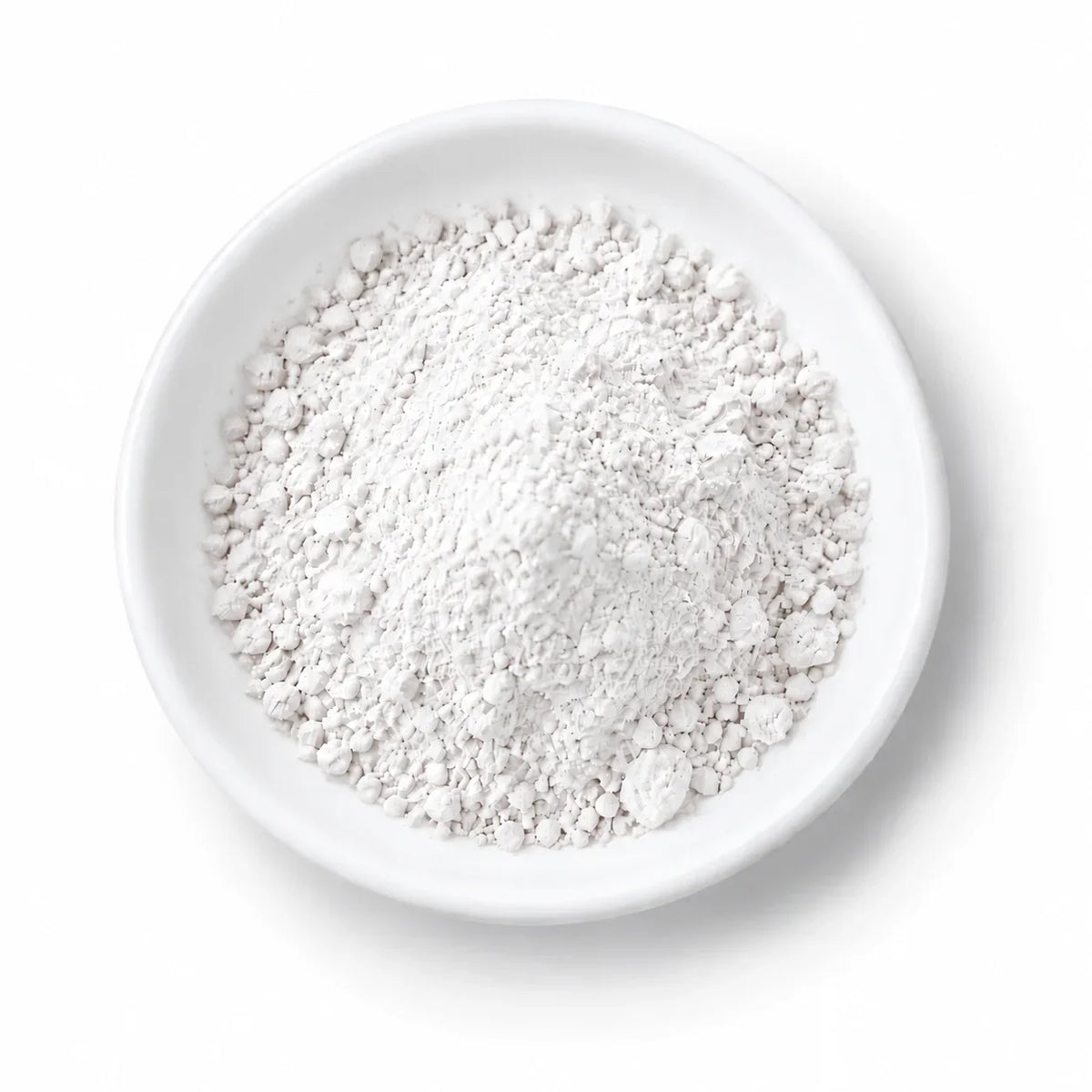 MSM Powder in a white dish