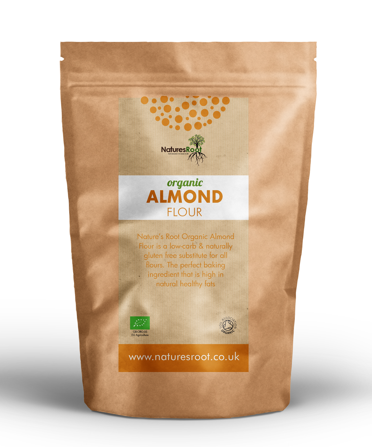 Bio-Mandelmehl von Nature's Root – 500 g