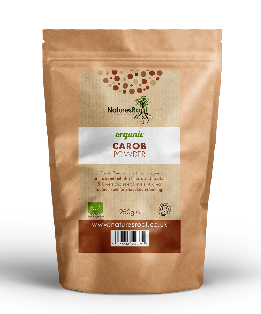 Bio-Carob-Pulver von Nature's Root – 60 g