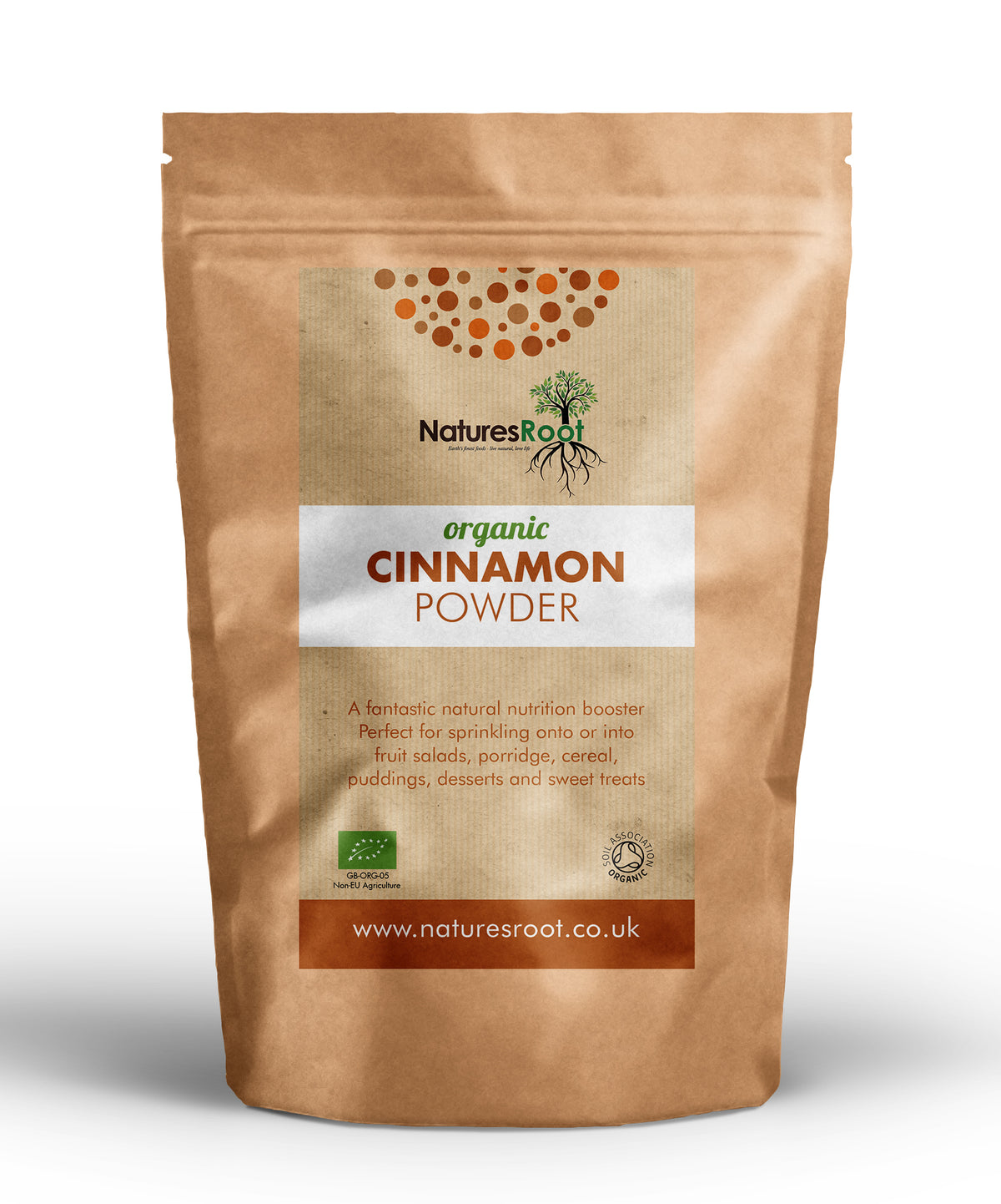 Bio-Zimtpulver von Nature's Root – 60 g