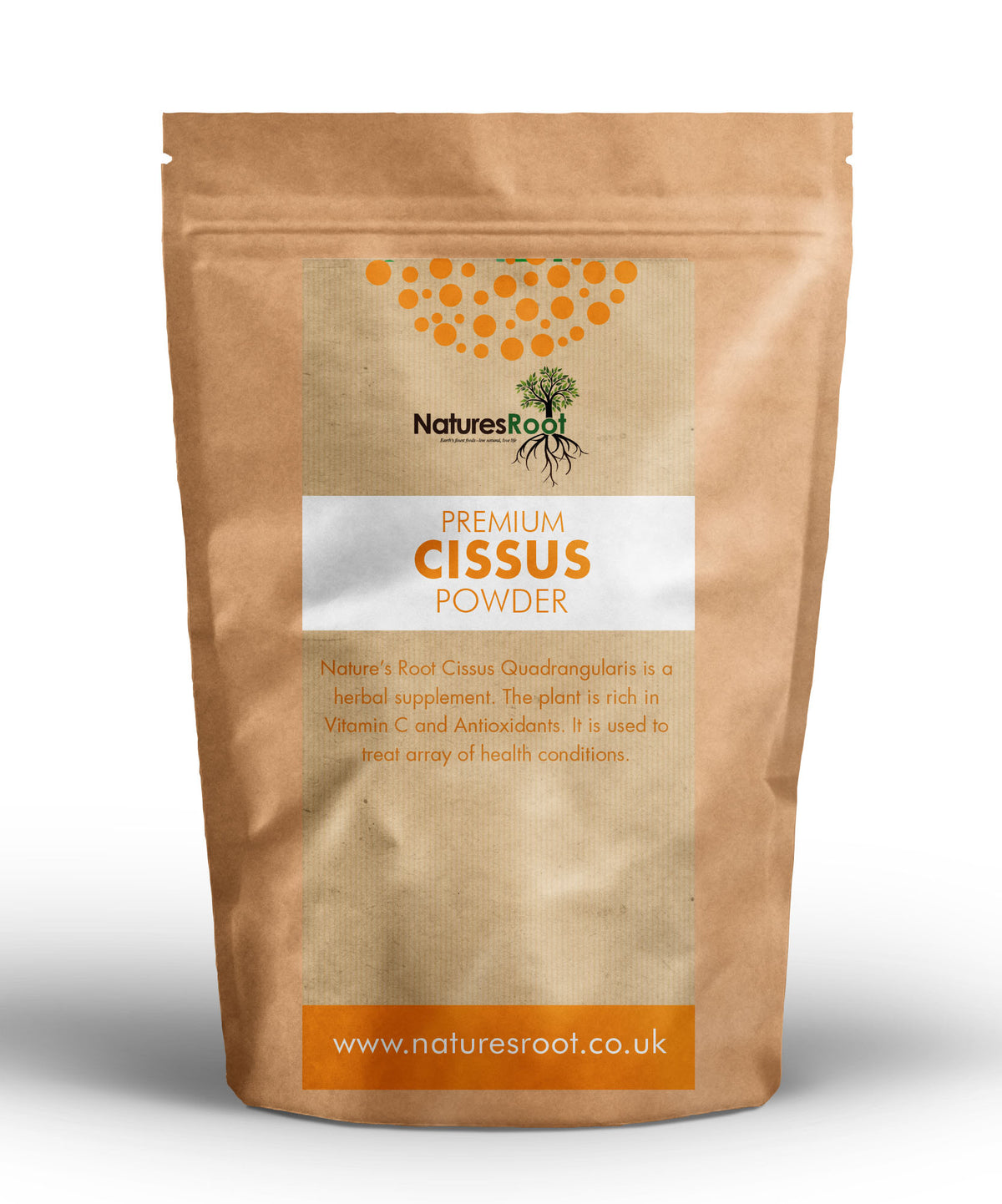 Premium Cissus Quadrangularis Powder by Nature's Root – 125g