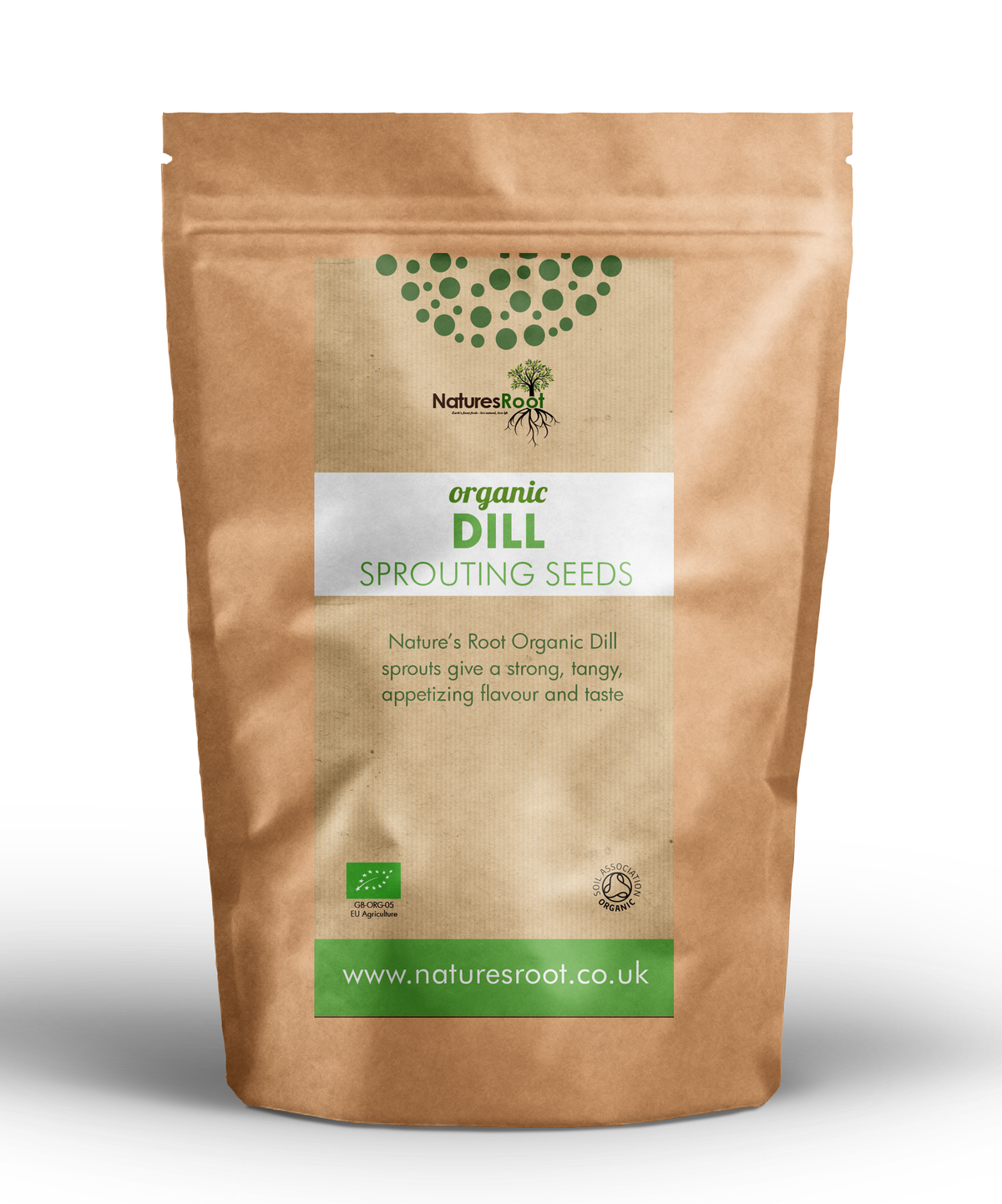 Organic Dill Sprouting Seeds by Nature's Root – 60g