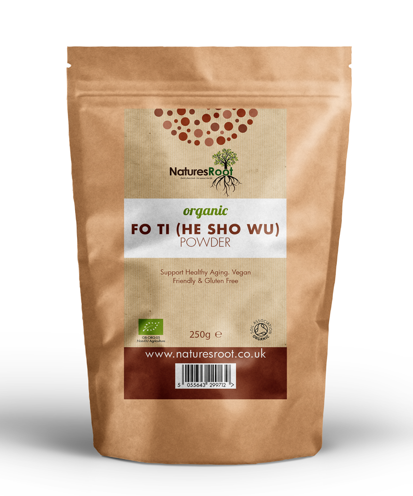 Organic Fo ti (He Sho Wu) Powder by Nature's Root – 60g