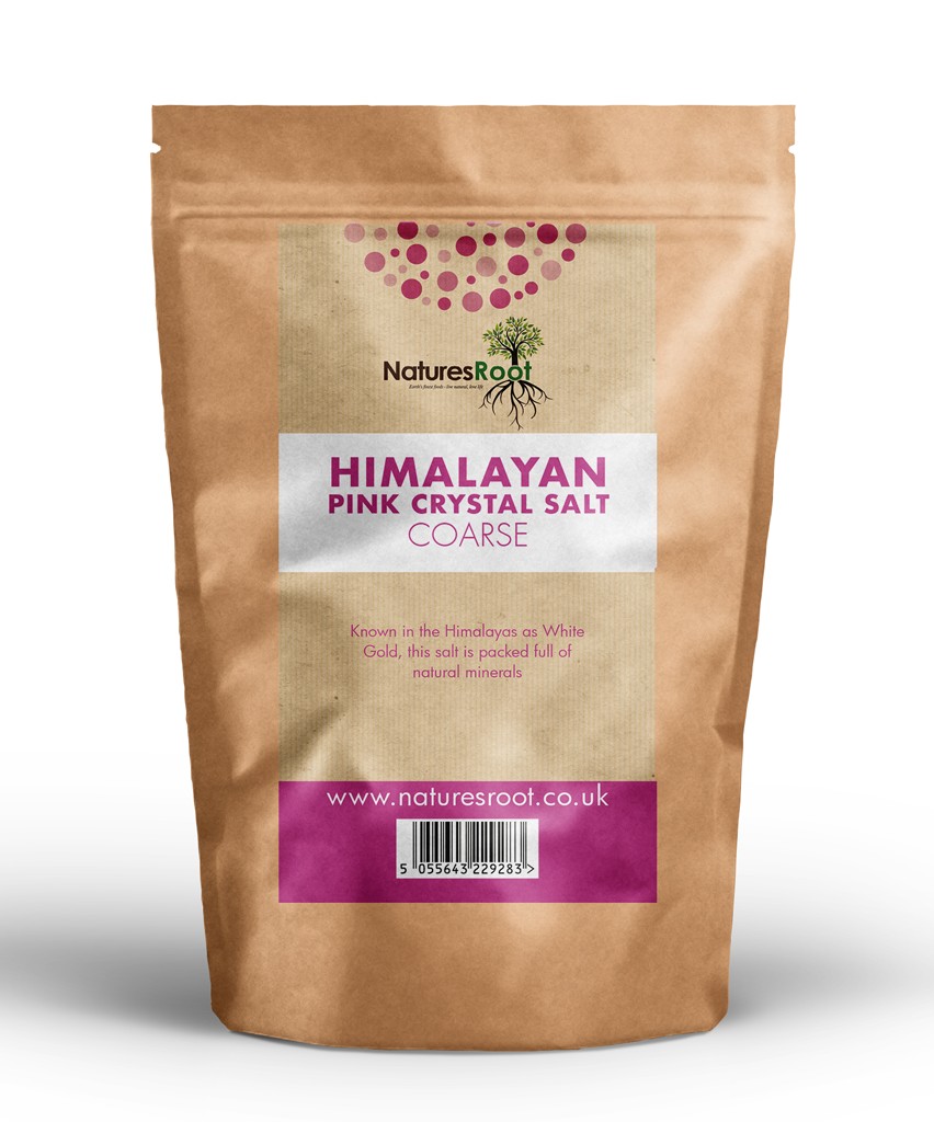 Rosa Himalaya-Salz (grob) von Nature's Root – 500 g