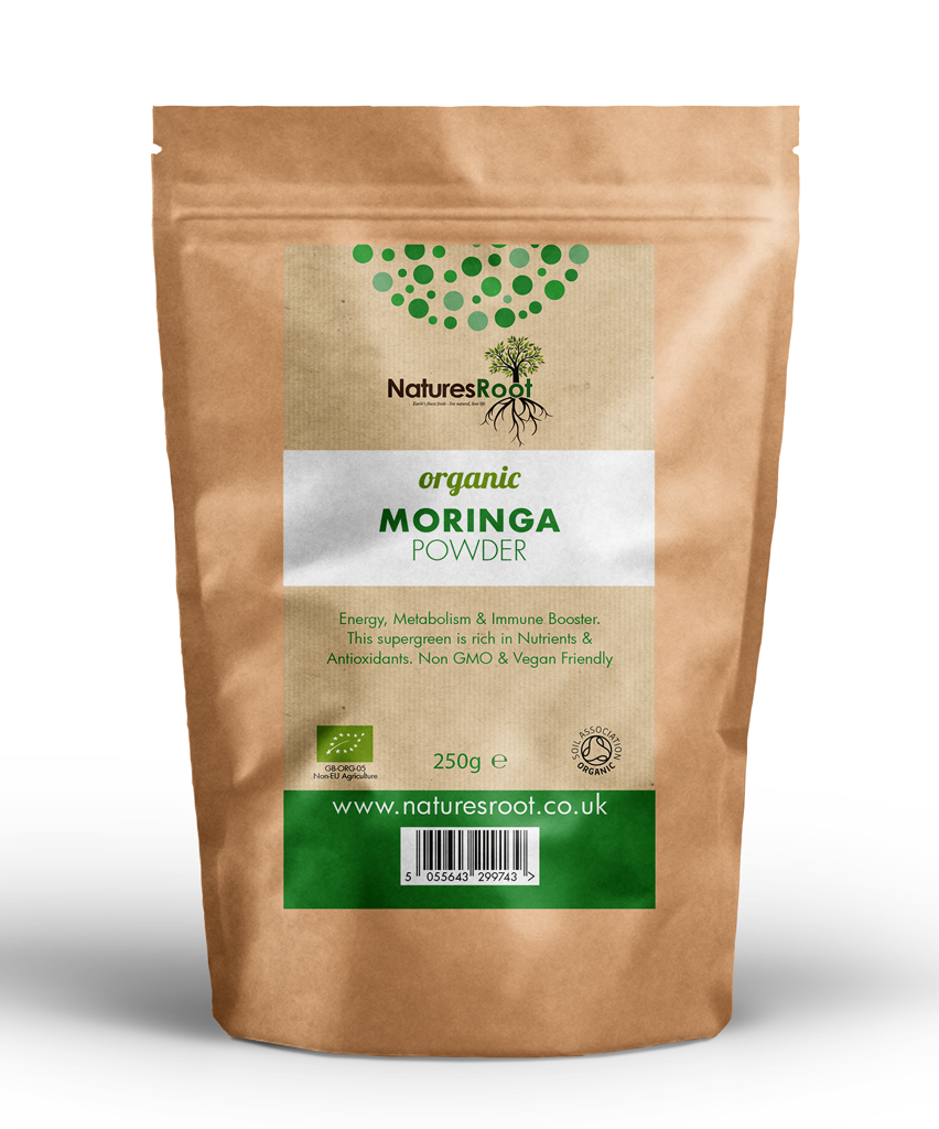 Organic Moringa Powder by Nature's Root – 60g