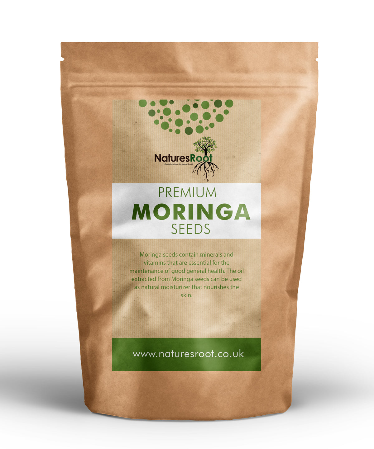 Premium Moringa-Oleifera-Samen von Nature's Root – 125 Samen