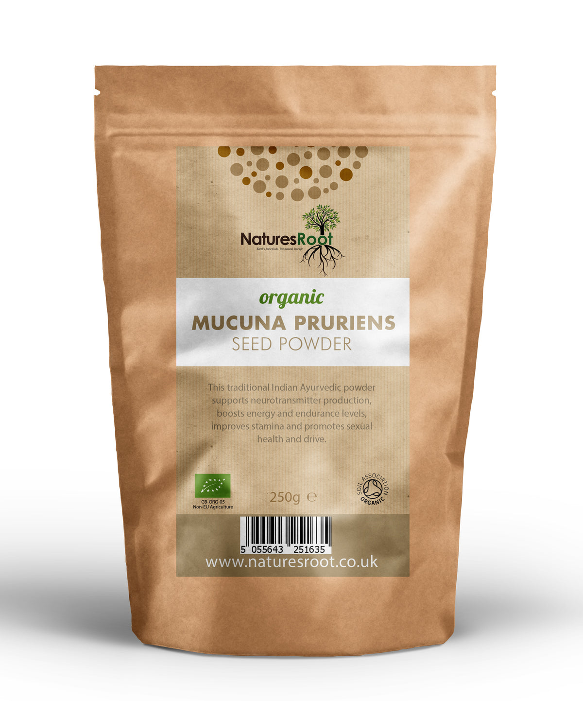 Organic Mucuna Powder by Nature's Root – 60g
