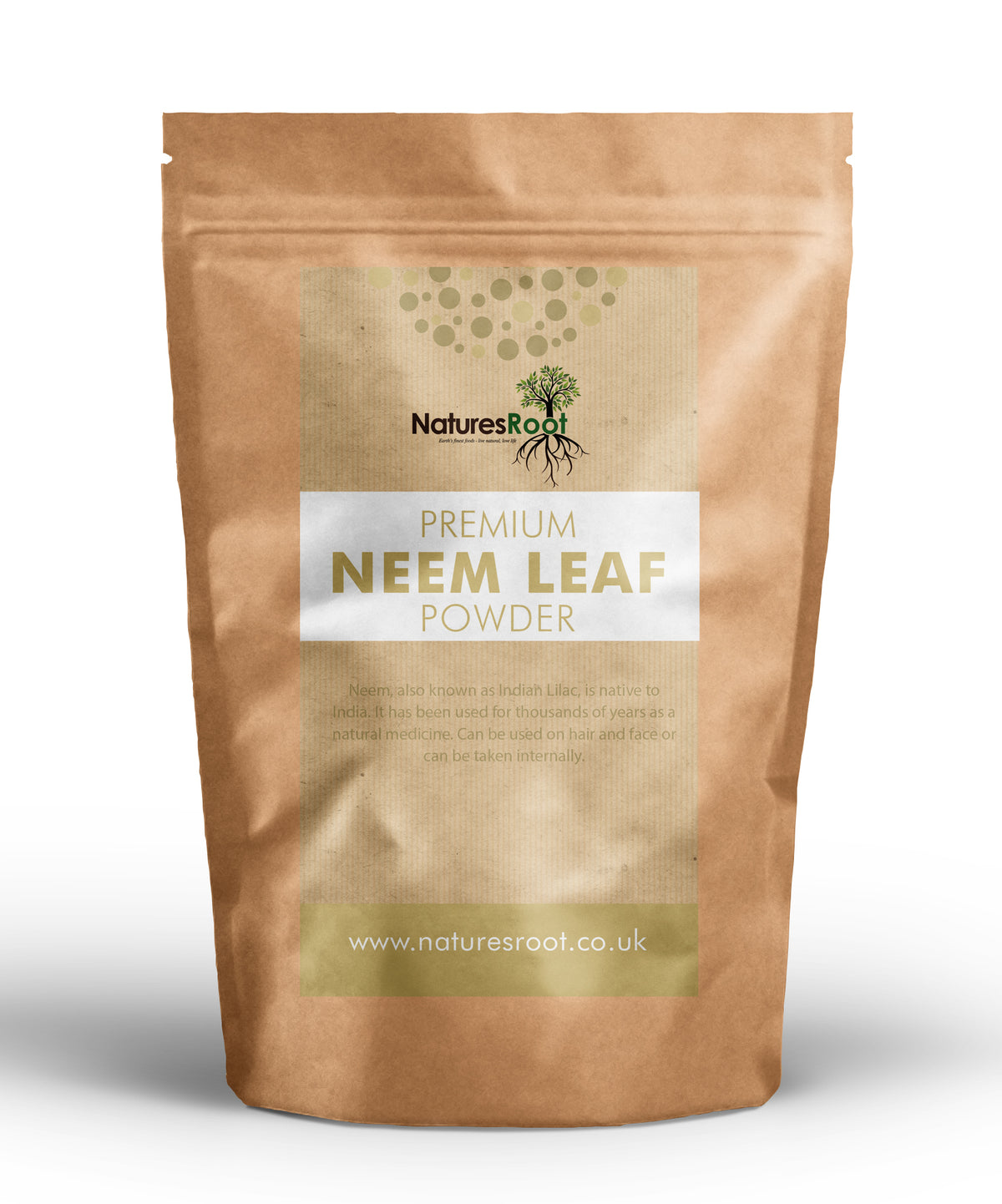 Premium Neem Leaf Powder by Nature's Root – 125g