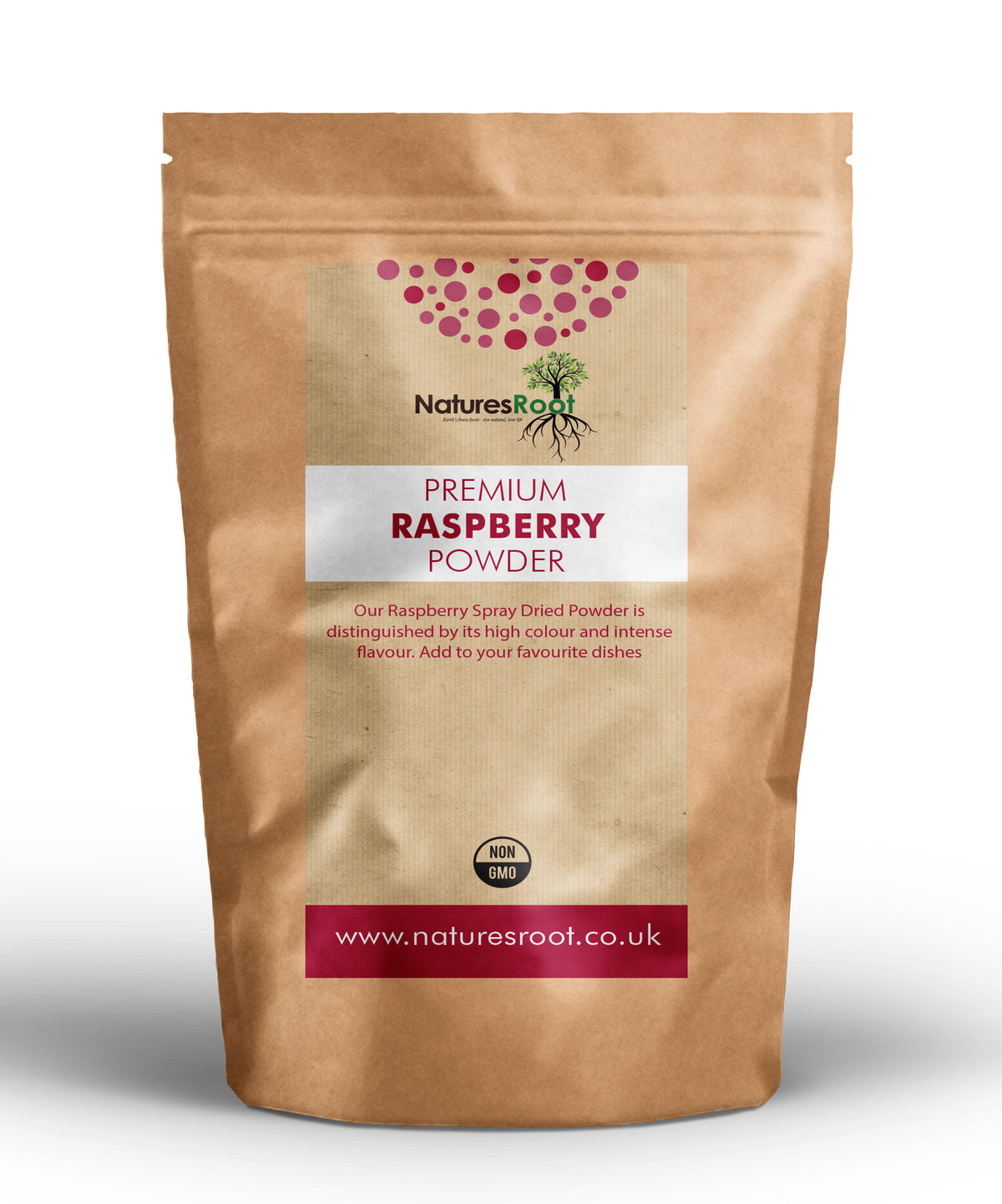 Premium Raspberry Powder by Nature's Root – 60g