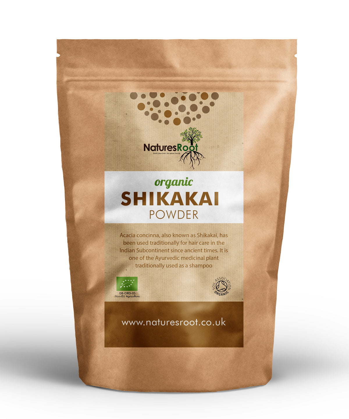 Organic Shikakai Powder by Nature's Root – 125g