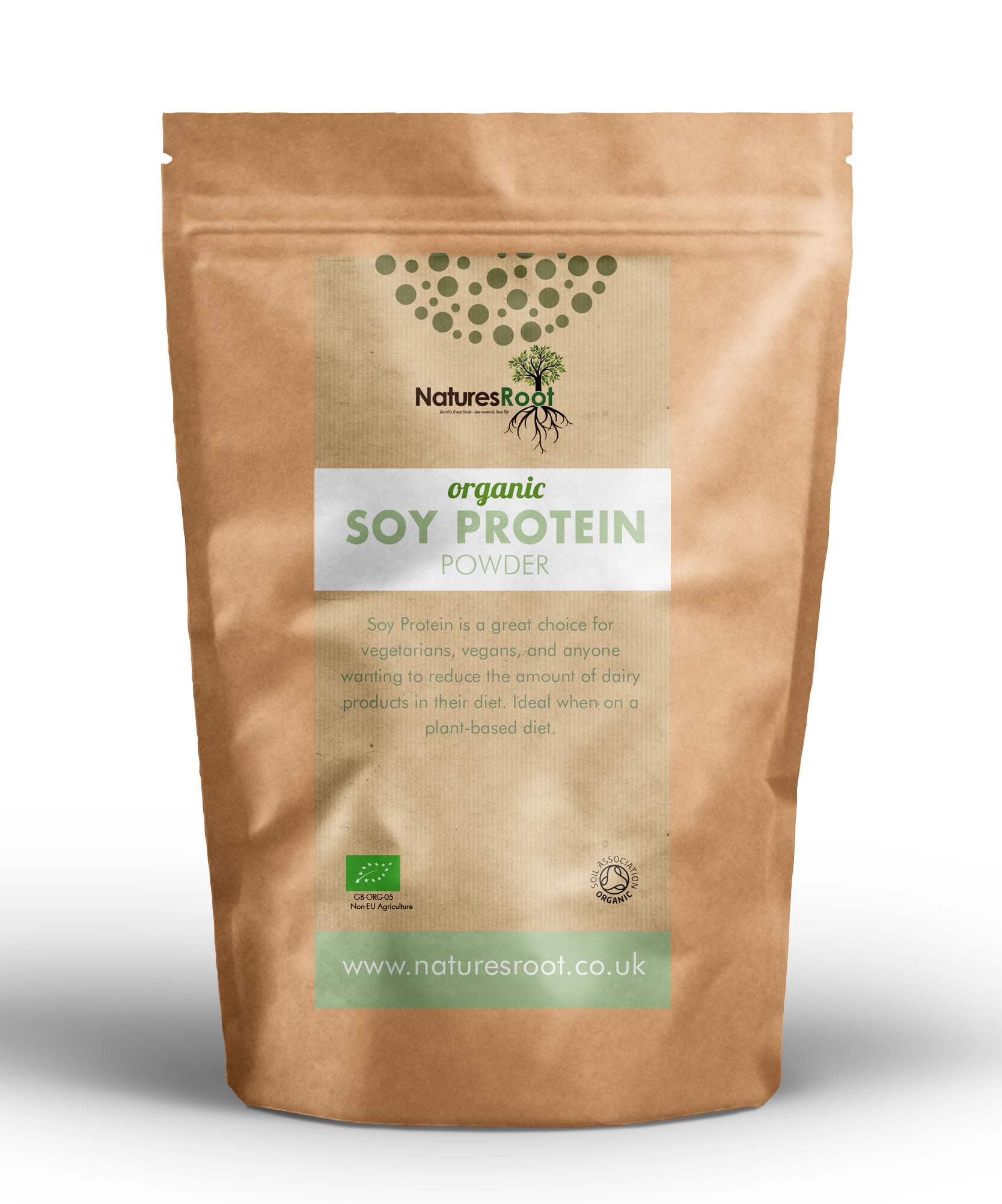 Protein　Organic　Soy　Root　Powder　Natures