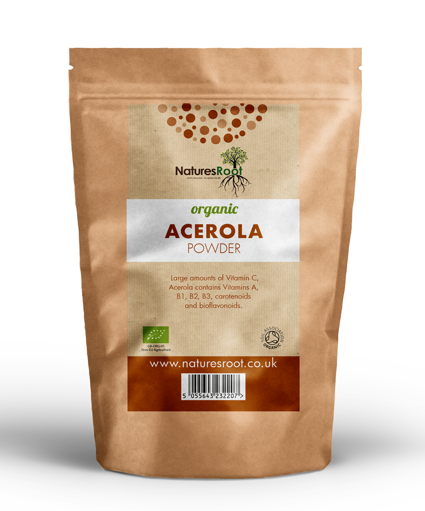 Organic Acerola Cherry Powder by Nature's Root – 60g