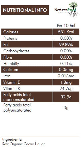 Bio-Kakaomasse von Nature's Root – 500 g