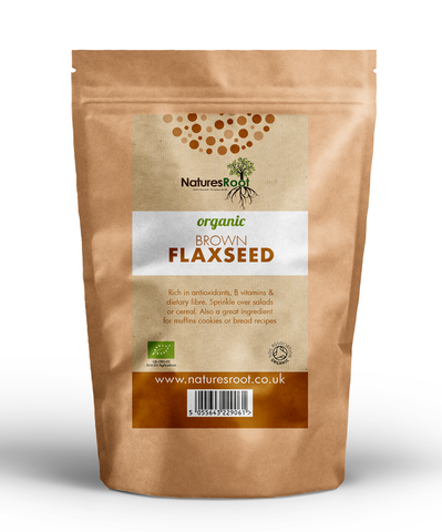 Organic Brown Flaxseeds (Linseeds) - Natures Root
