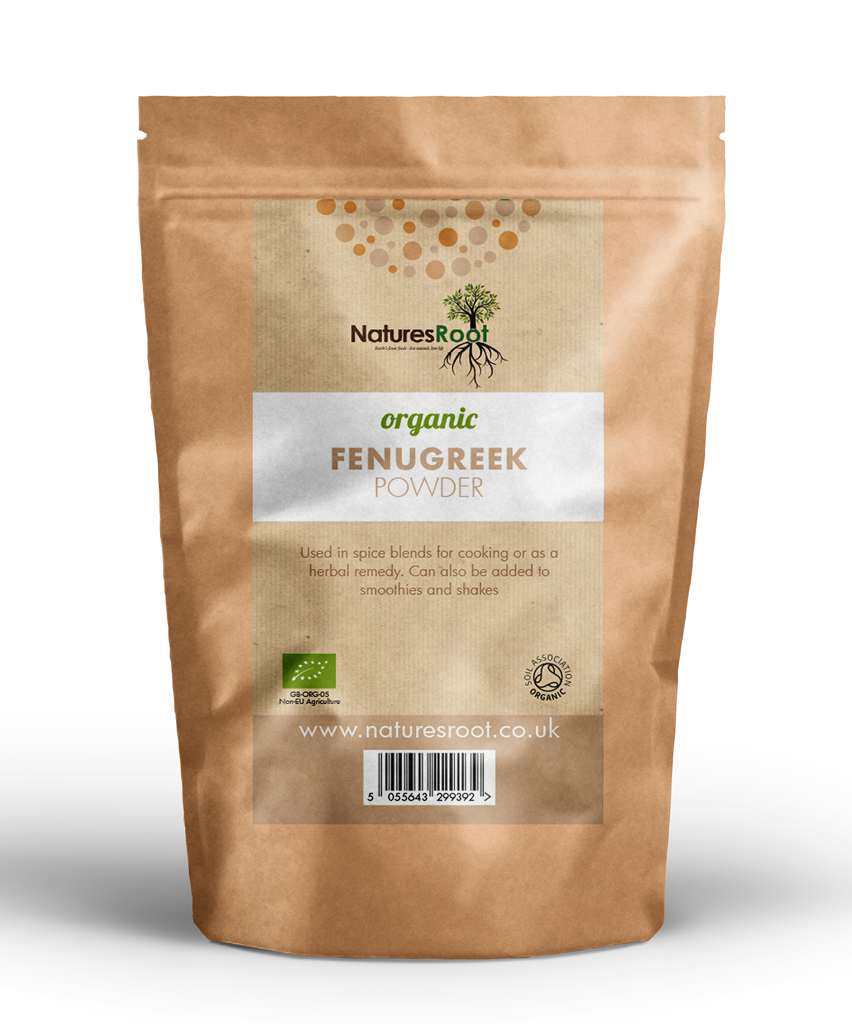 Organic Fenugreek Seed Powder by Nature's Root – 125g