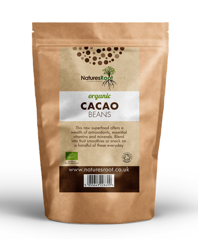 Organic Cacao Beans - Natures Root