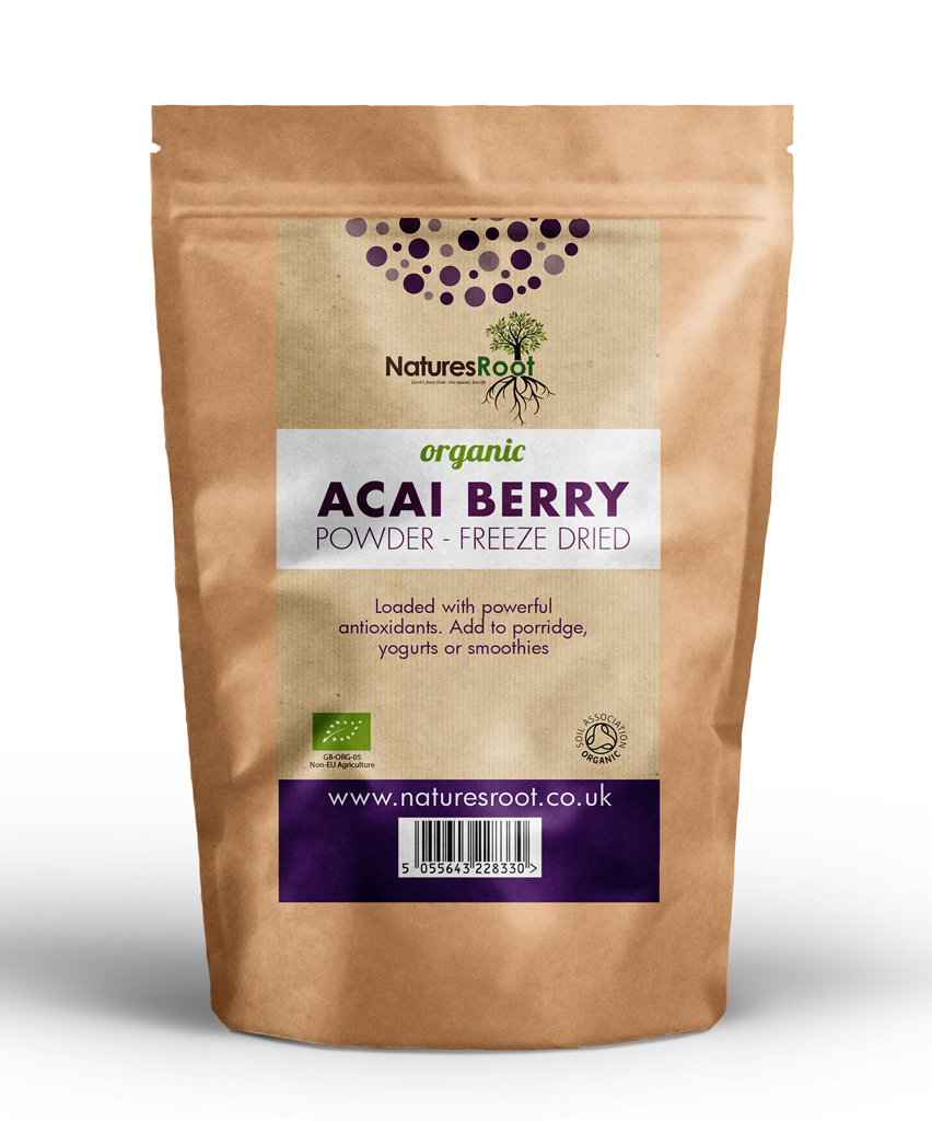 Organic Acai Powder Freeze Dried Natures Root