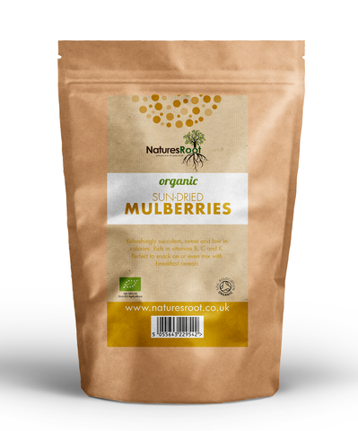 Organic Sun Dried Mulberries - Natures Root