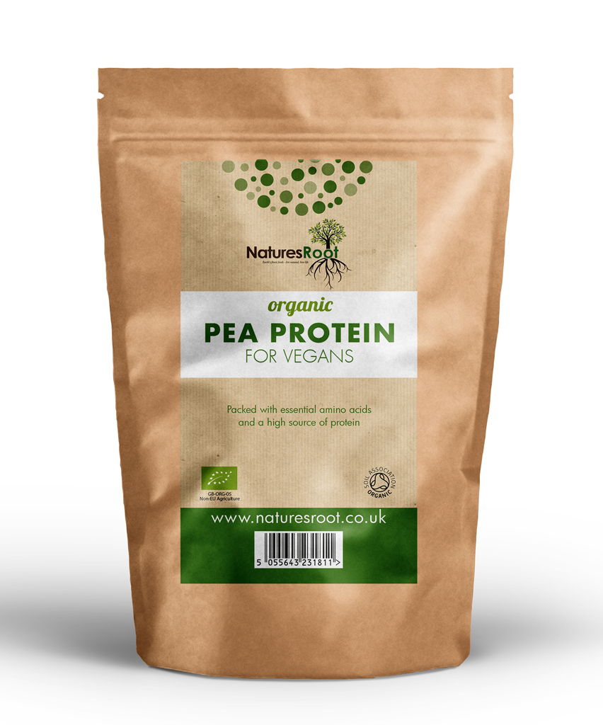 Bio-Erbsenprotein-Pulver von Nature's Root – 125 g